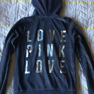 Velvet PINK sweatshirt